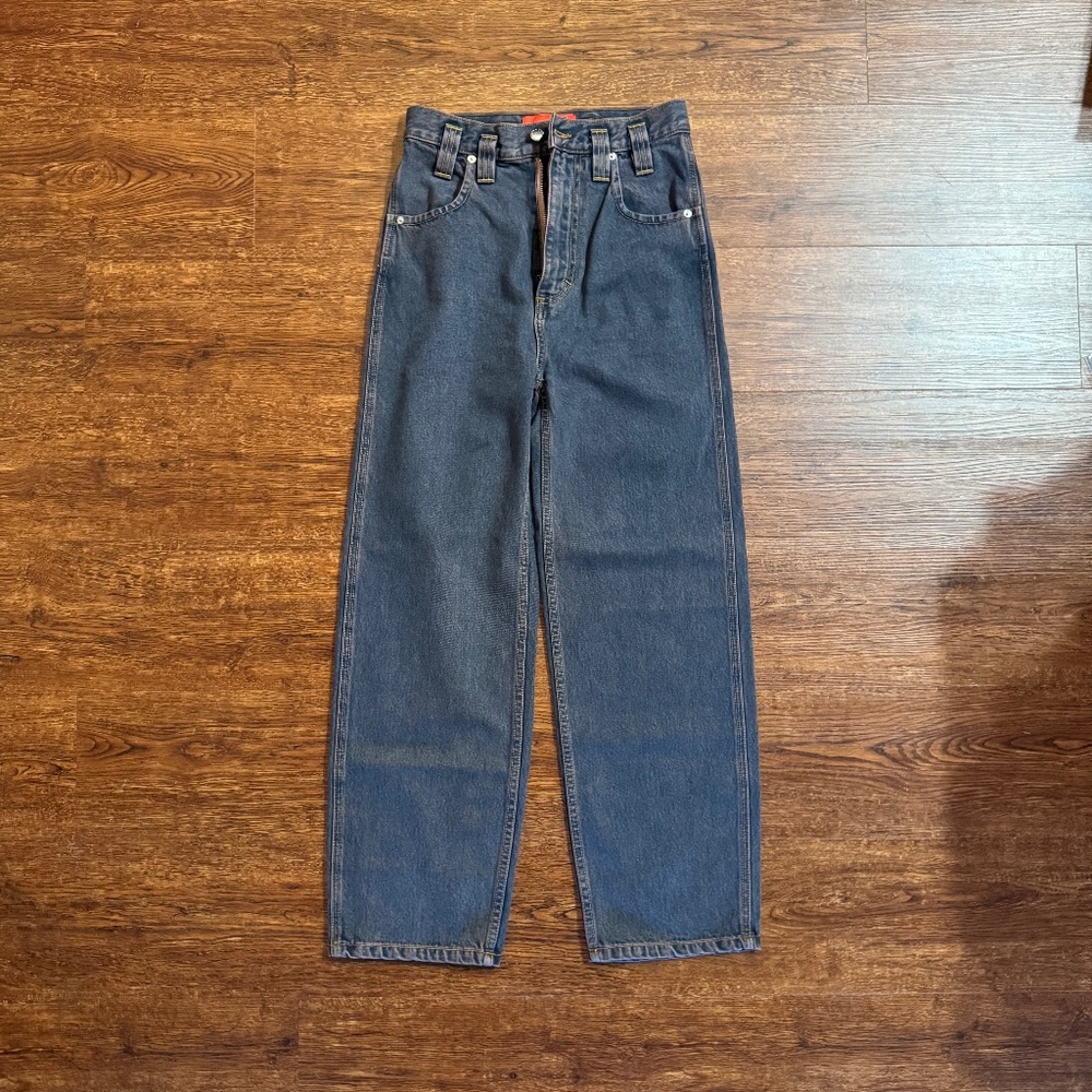 NWT Eckhaus Latta SSENSE Exclusive Purple Baggy Jeans